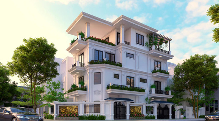 Biệt thự 2 mặt tiền 4