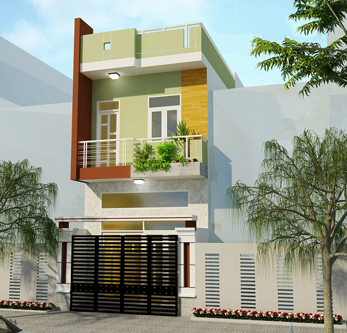 Có nên xây nhà phố 2 tầng có gác lửng