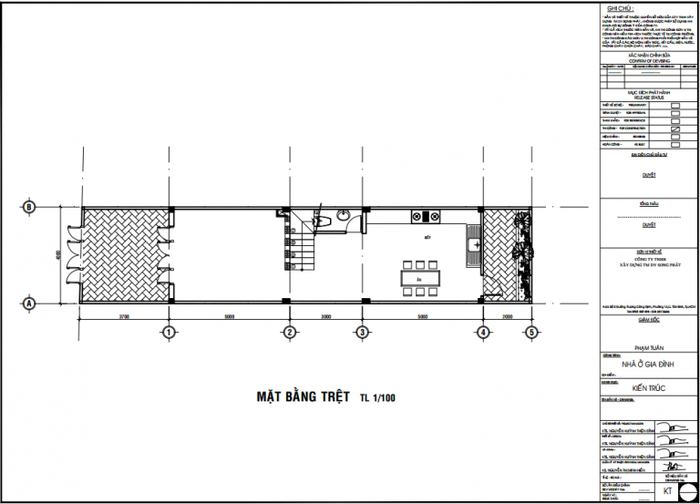 Mẫu 5 – Nhà phố 1 trệt 1 lửng 2 lầu 4×18.7m 1