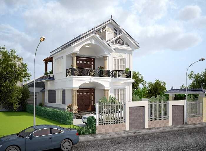 Mẫu nhà ống 2 tầng 5x20m 1