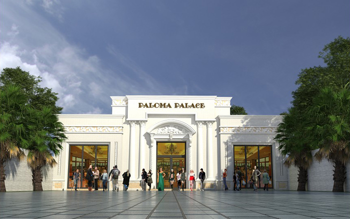 mẫu thiết kế nhà hàng tiệc cưới đẹp 3