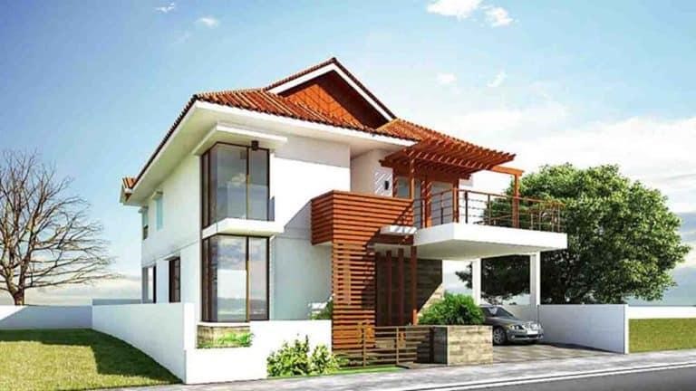 Mẫu thiết kế nhà rộng 8m 7