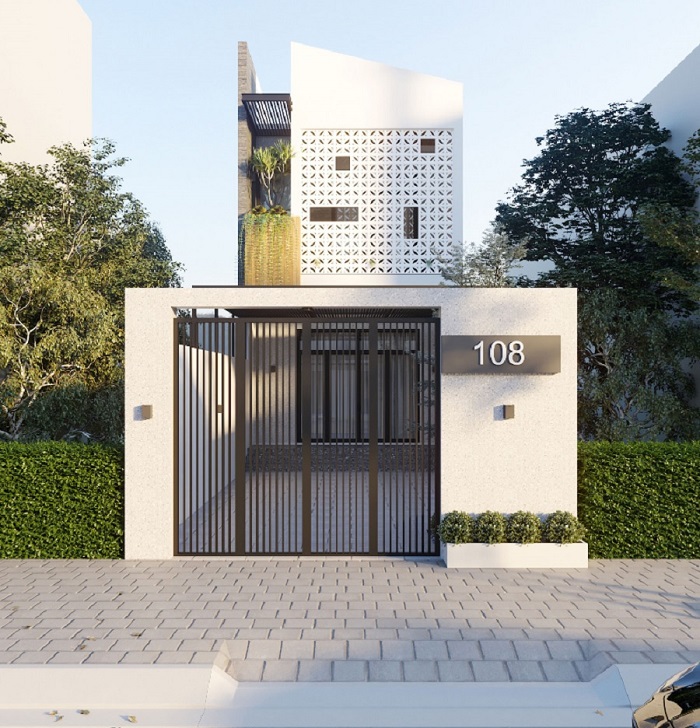 Nhà ống 2 tầng 5x15m