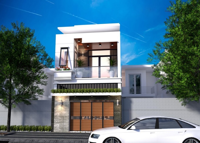 Nhà ống 2 tầng 5X20m 1