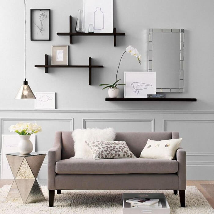 Tận dụng các vách tường
