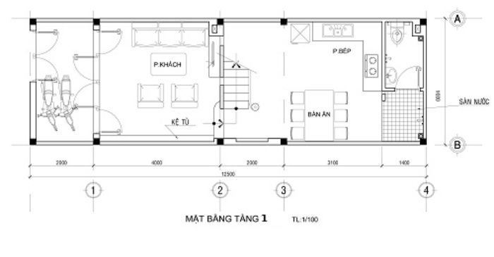 Thiết kế nhà 2 tầng 50m2-16