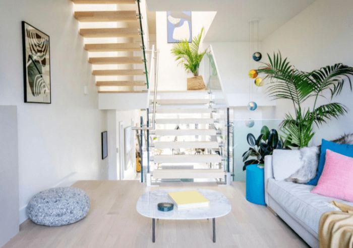 Thiết kế nhà lệch tầng 3x10m 7