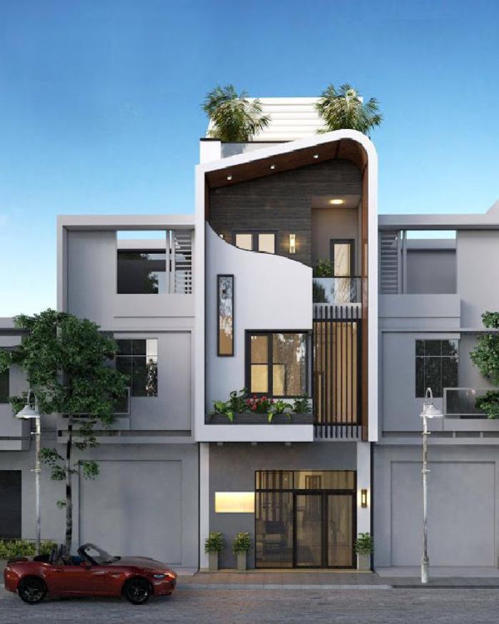 Thiết kế nhà ống 3 tầng 5x20-10