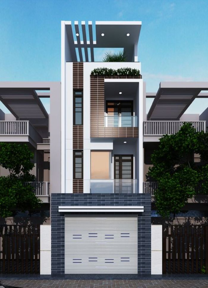 Thiết kế nhà ống 3 tầng 5x20-24
