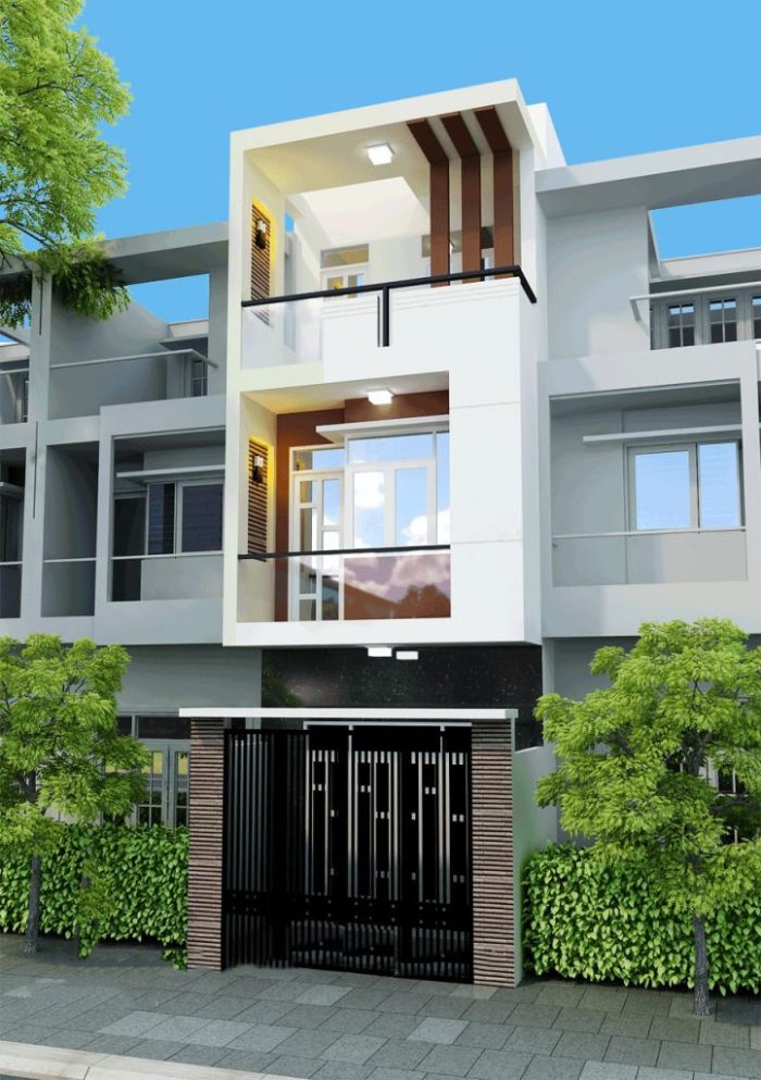 Thiết kế nhà ống 3 tầng 5x20-6