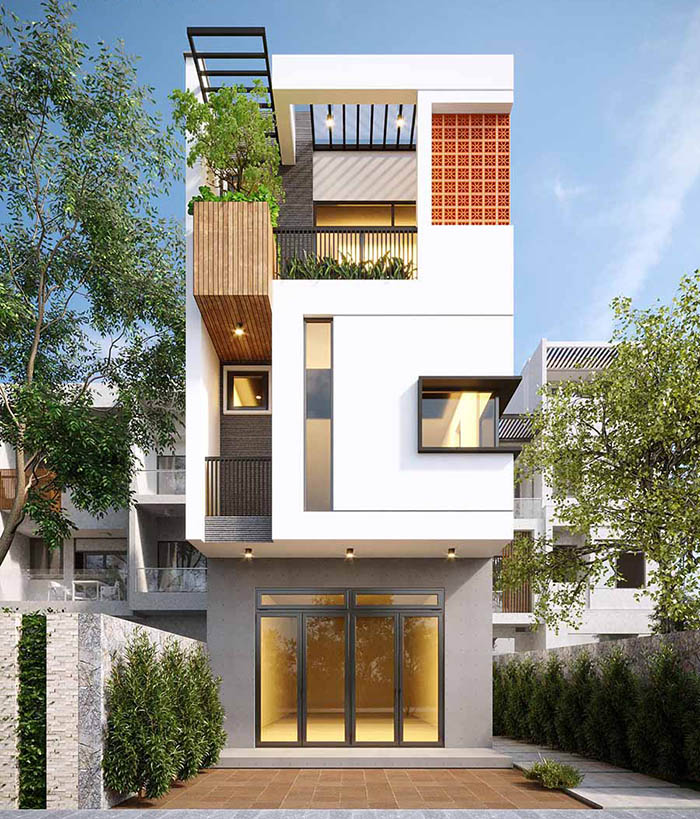 TOP 15 mẫu thiết kế nhà 5x12m đẹp, độc đáo, đề cao công năng