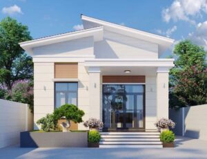 thiết kế nhà 40m2 1 tầng 11